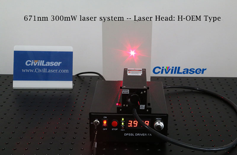 laser head type size